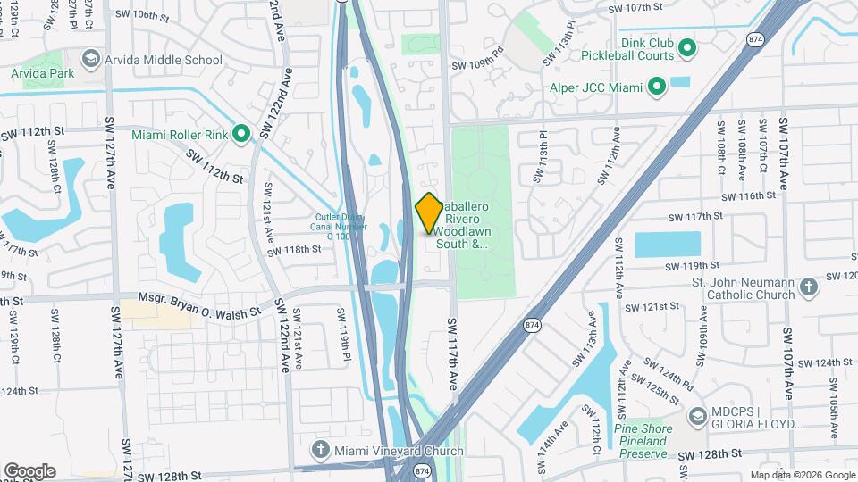 11759 SW 117th Pl Map and Location Details