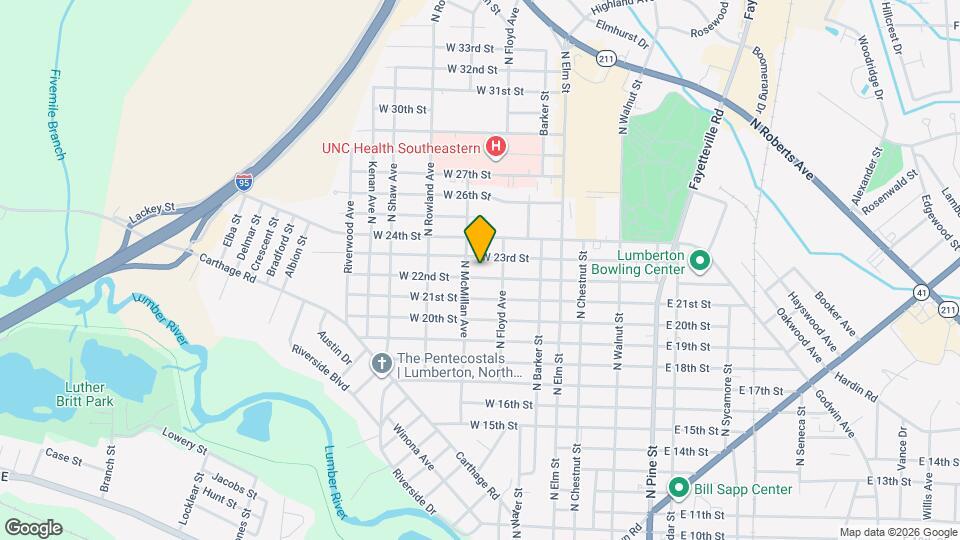 306 W 22nd St Map and Location Details