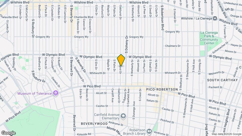 452 S Oakhurst Dr, Unit 452 Map and Location Details