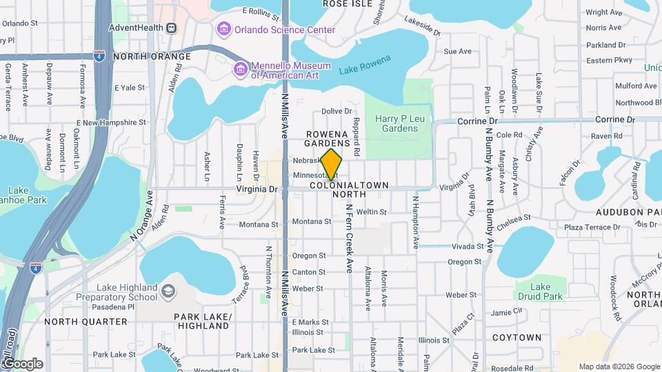 1419 Virginia Dr Map and Location Details