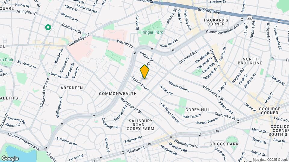 258 Allston St, Unit C Map and Location Details