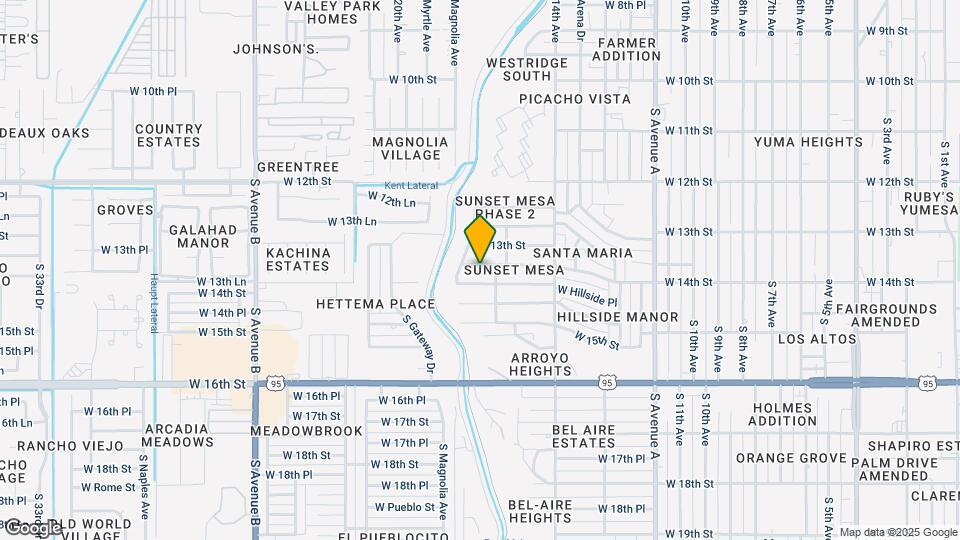 1665 W 14th St Map and Location Details