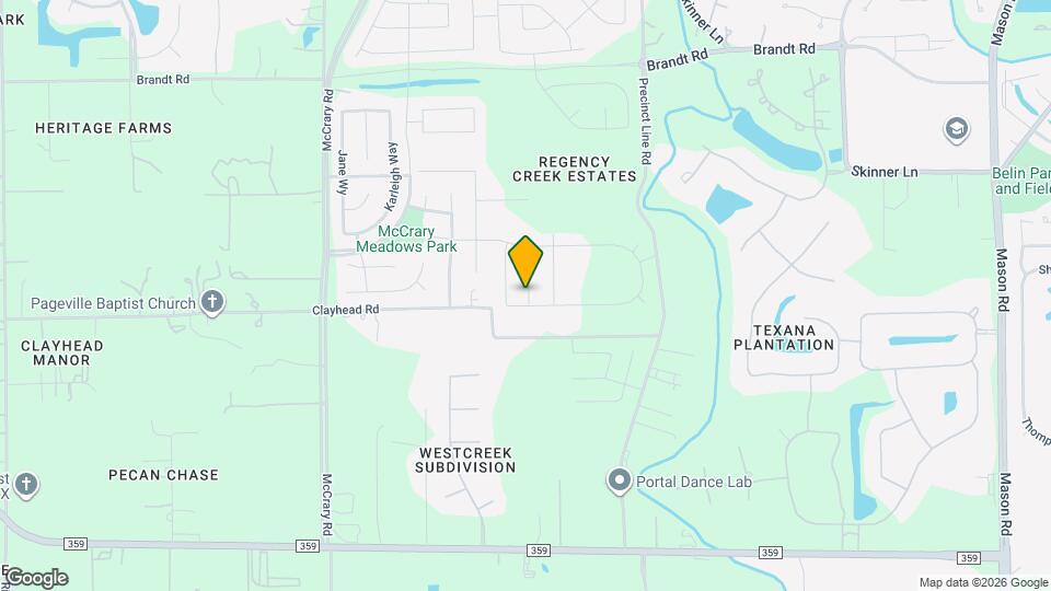 2911 Cooper Hawk Ln Map and Location Details