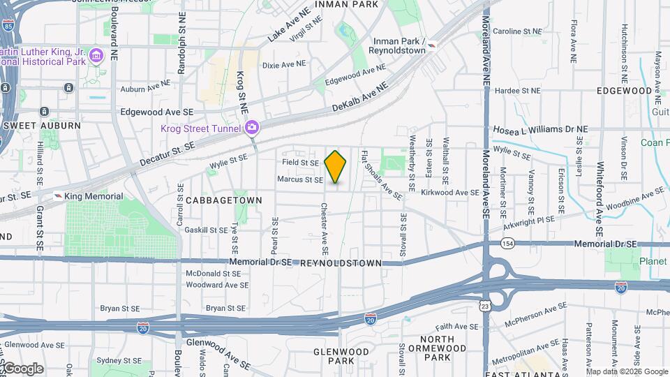 880 Kirkwood Ave SE Mapa y Detalles de la Ubicación