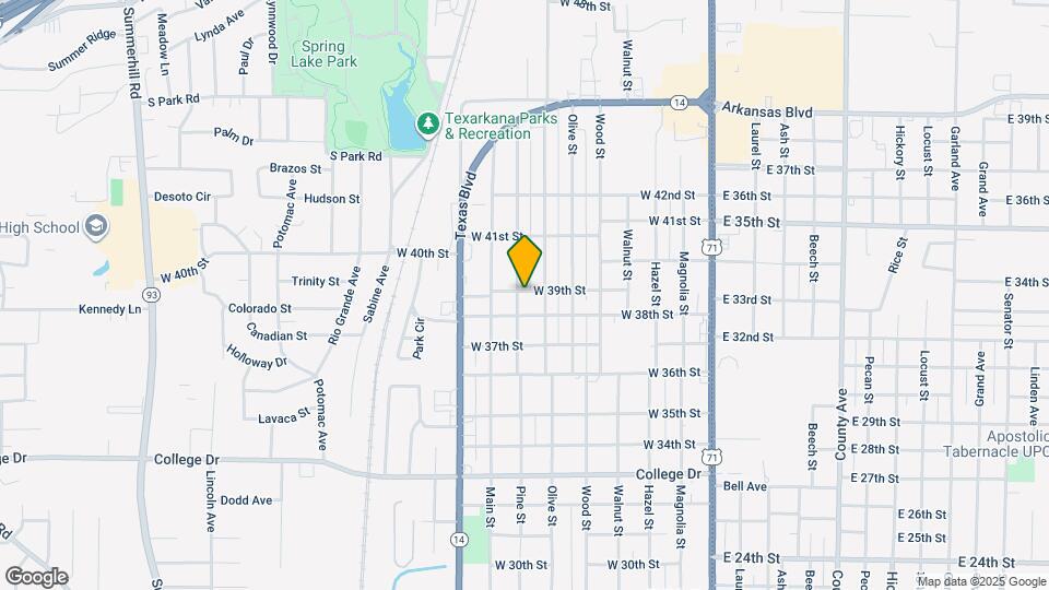 723 W 39th St Map and Location Details