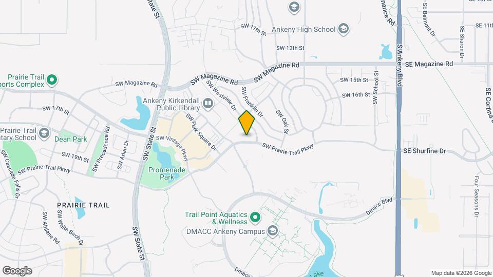 1018 SW Prairie Trail Pkwy Map and Location Details