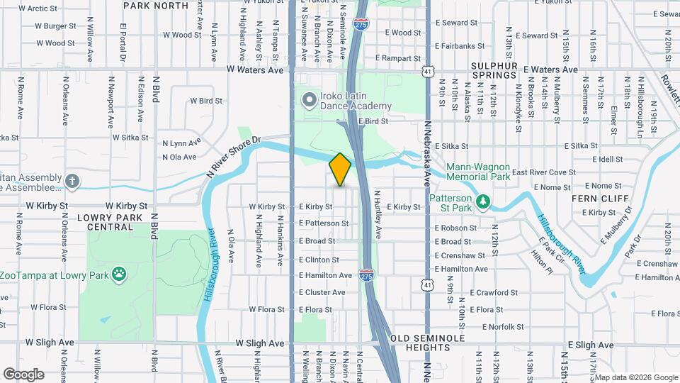 305 E Hanlon St Map and Location Details