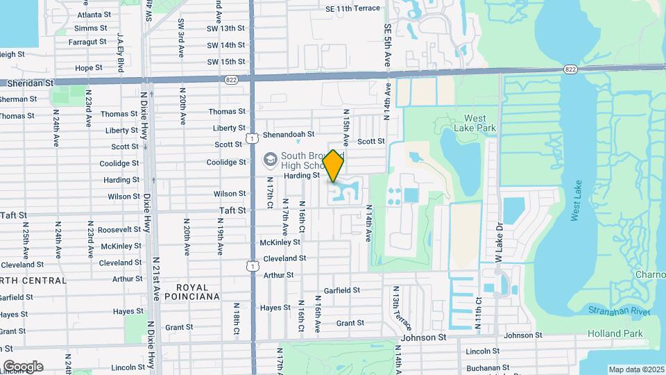 1537 E Lake Ct Map and Location Details