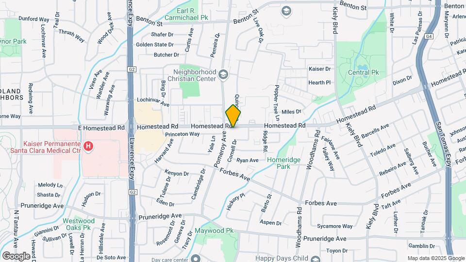 3220-3228 Homestead Rd Map and Location Details