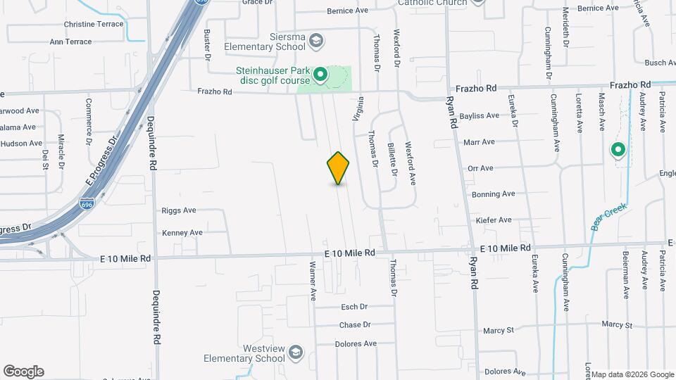 25394 Nuway Ave Map and Location Details