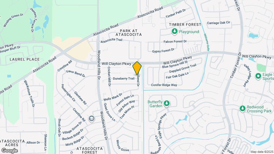 4247 Duneberry Trail Map and Location Details