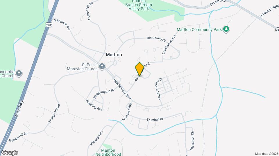 12601 Town Center Way Map and Location Details