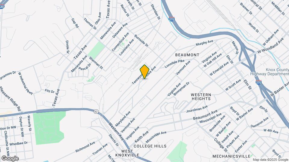 1545 Massachusetts Ave Map and Location Details
