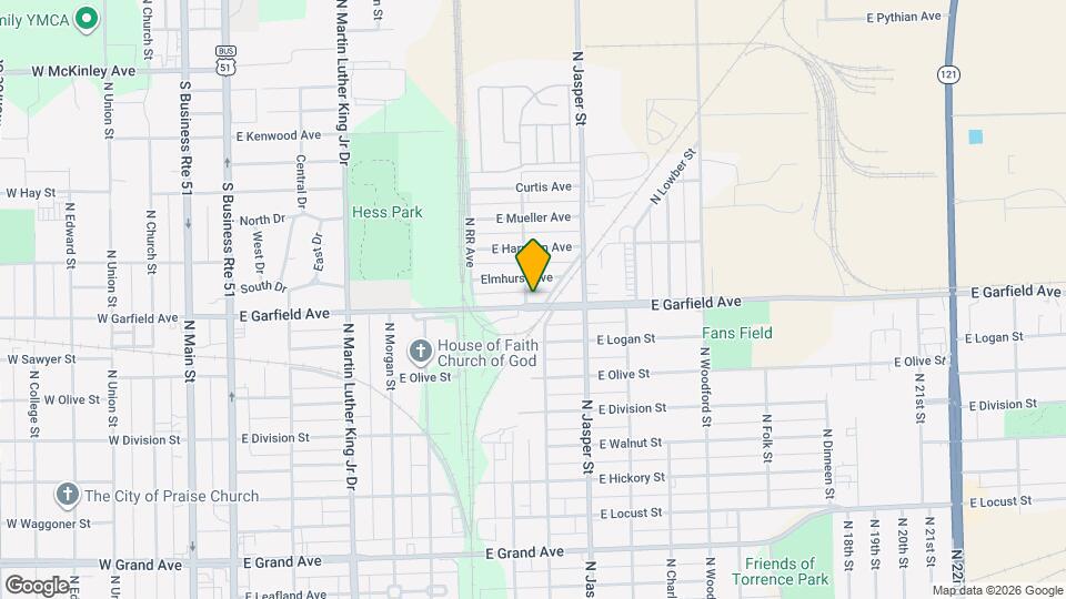 1112 E Garfield Ave, Unit 01-209 Map and Location Details