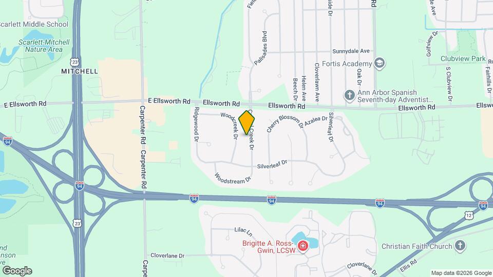 4154 Crystal Creek Dr Map and Location Details