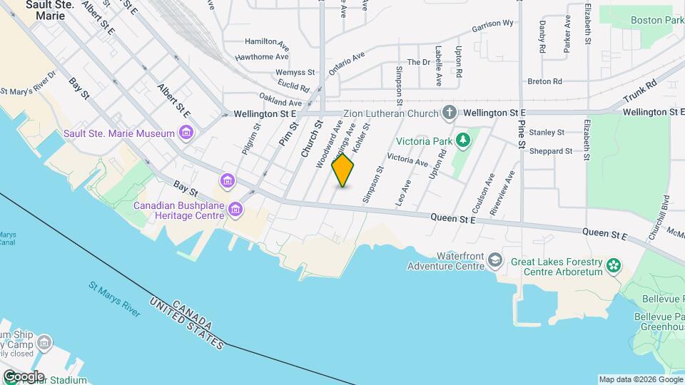 Cadillac Apartments Map and Location Details