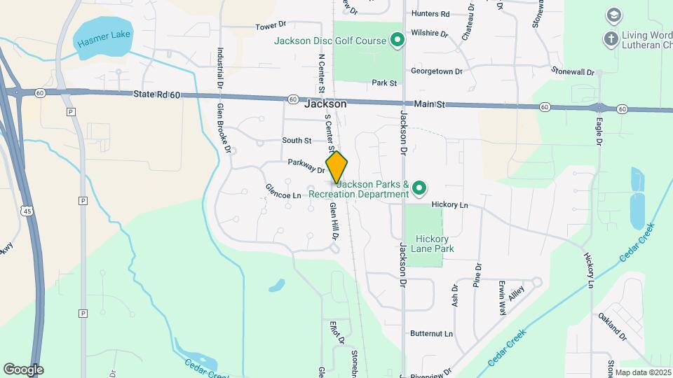 W208N16586 S Center St Map and Location Details