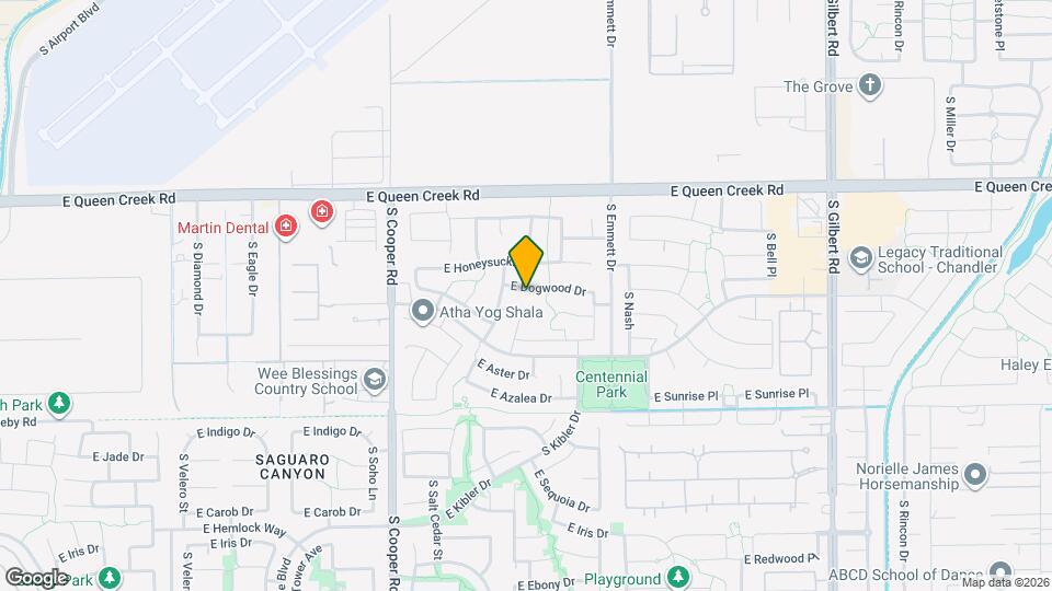 2303 E Dogwood Dr Map and Location Details