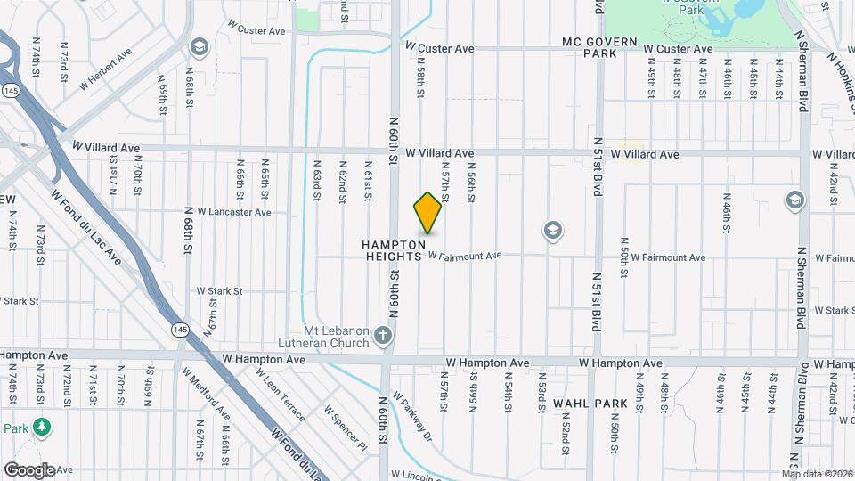 5028 N 58th St Mapa y Detalles de la Ubicación