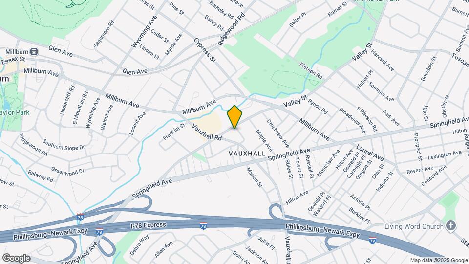 830 Valley St Map and Location Details