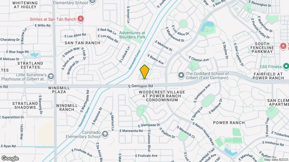 3797 E Santa Fe Ln Map and Location Details