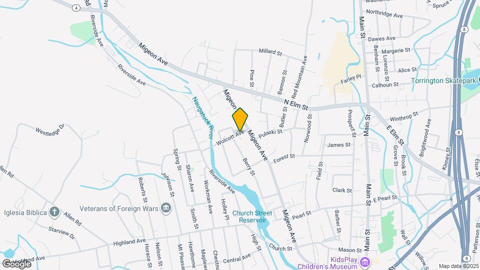 31 Wolcott Ave Map and Location Details