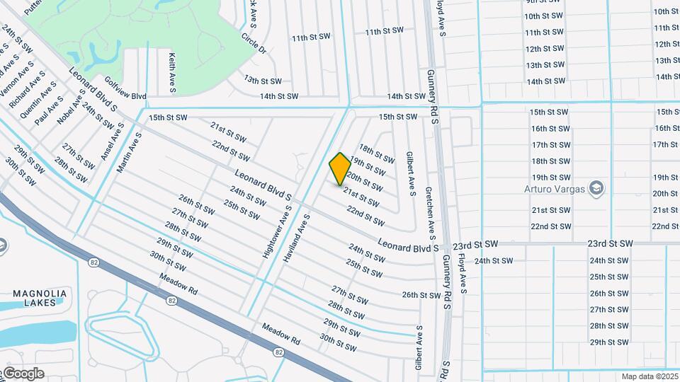 4547 21st St SW Map and Location Details