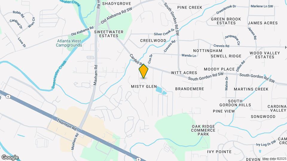 2005 McEwen Cir Map and Location Details