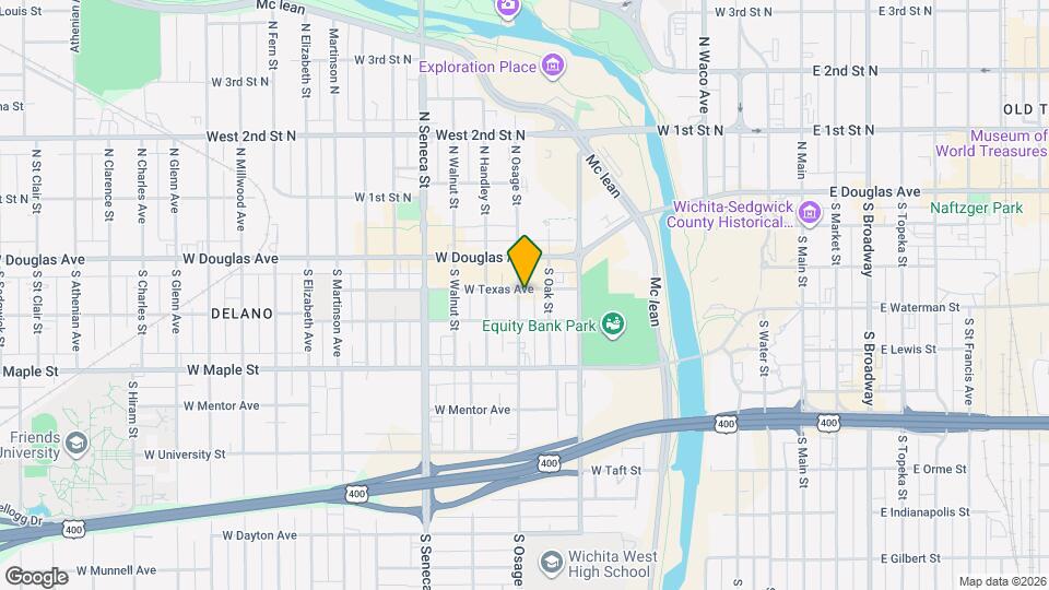 204 S Osage St Map and Location Details