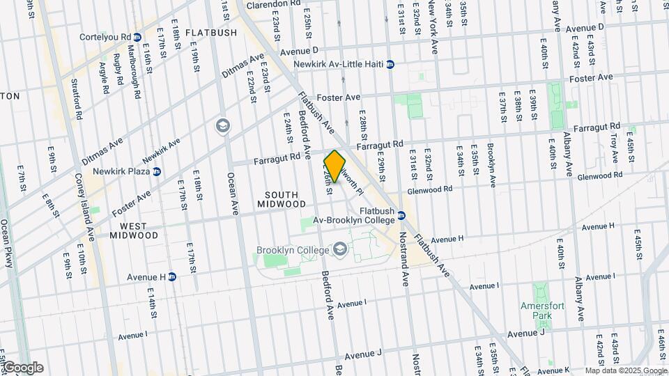 657 E 26th St Mapa y Detalles de la Ubicación