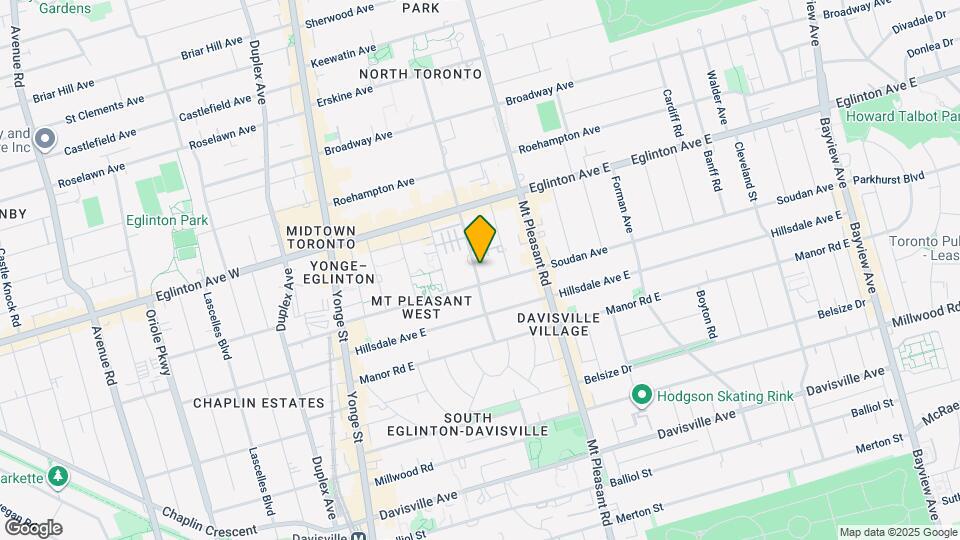 71 Redpath Ave Map and Location Details