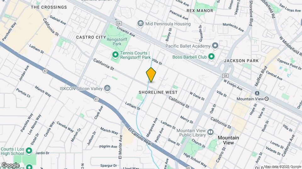 1776 California St Map and Location Details
