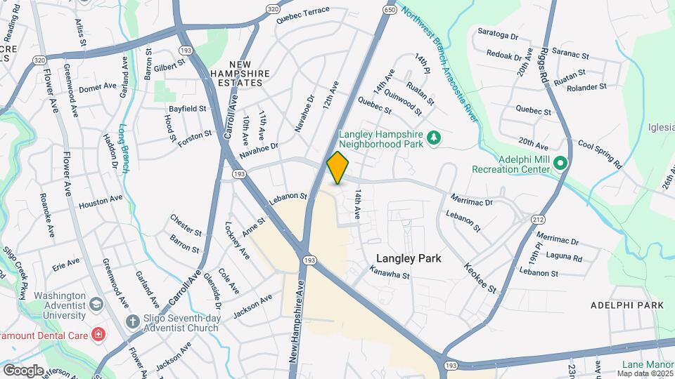 Hampshire Village Mapa y Detalles de la Ubicación