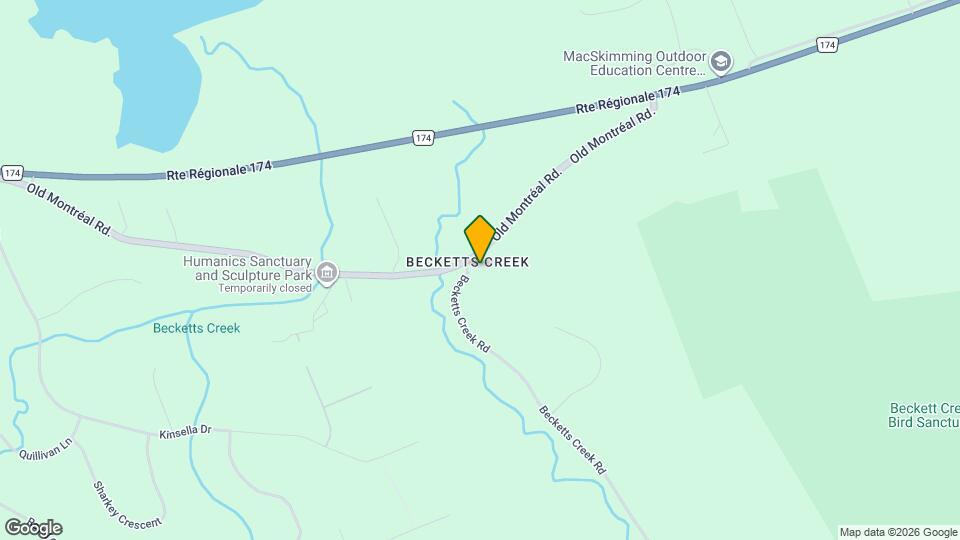 3590 Old Montréal Rd. Map and Location Details