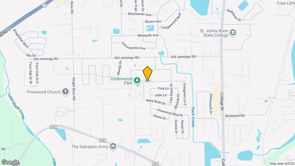 229 Evergreen Ln Map and Location Details