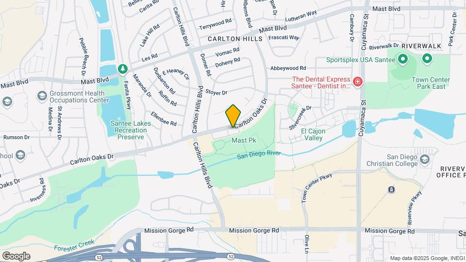 Carlton Country Club Villas Apartments Map and Location Details