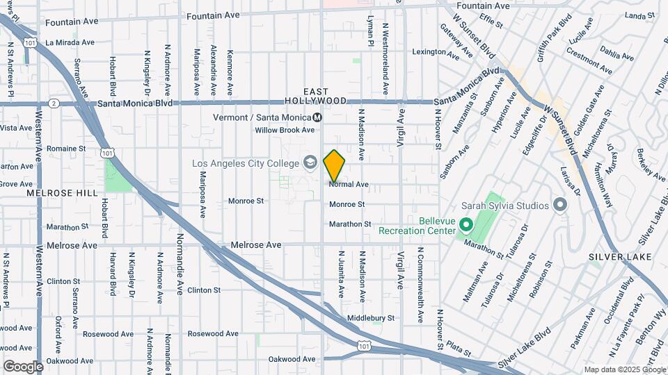 4350-4354 Normal Ave Mapa y Detalles de la Ubicación