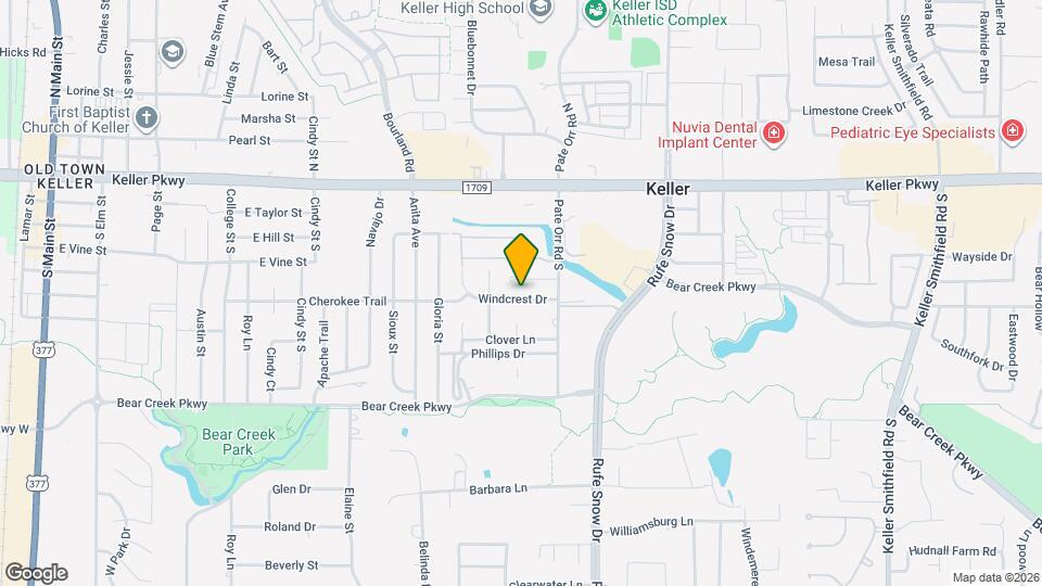 716 Windcrest Dr Map and Location Details