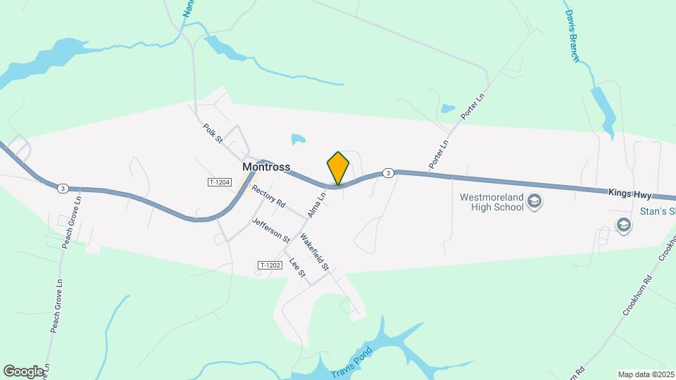 5602 Nomini Hall Rd Map and Location Details