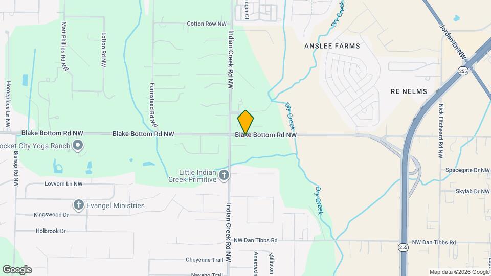 1332 Blake Bottom Rd NW Mapa y Detalles de la Ubicación