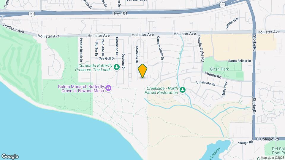 409 Ellwood Beach Dr Map and Location Details