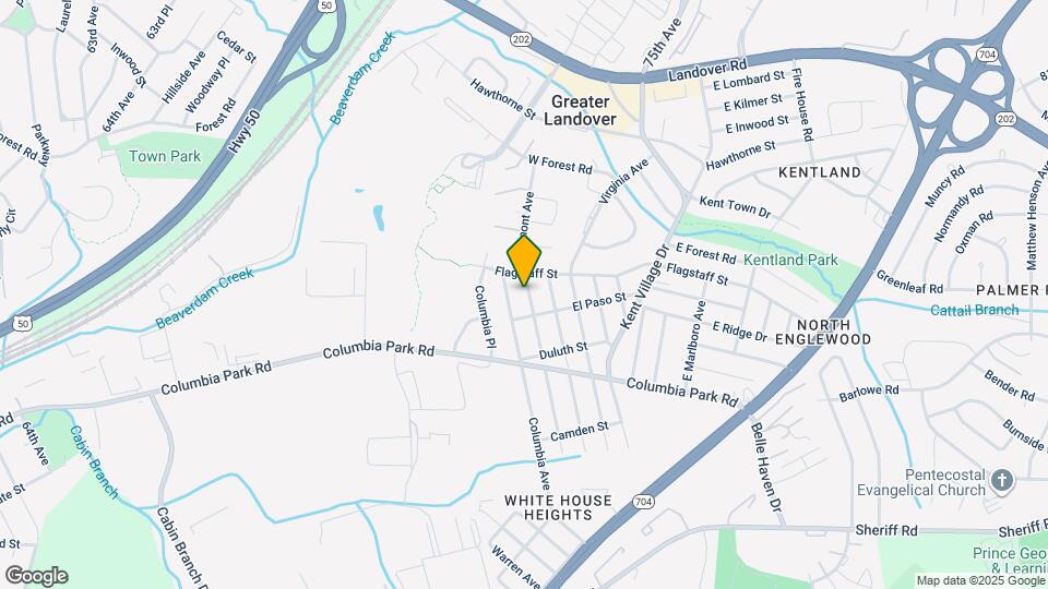 2208 Vermont Ave Map and Location Details