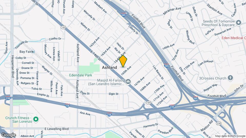 1423 165th Ave Mapa y Detalles de la Ubicación