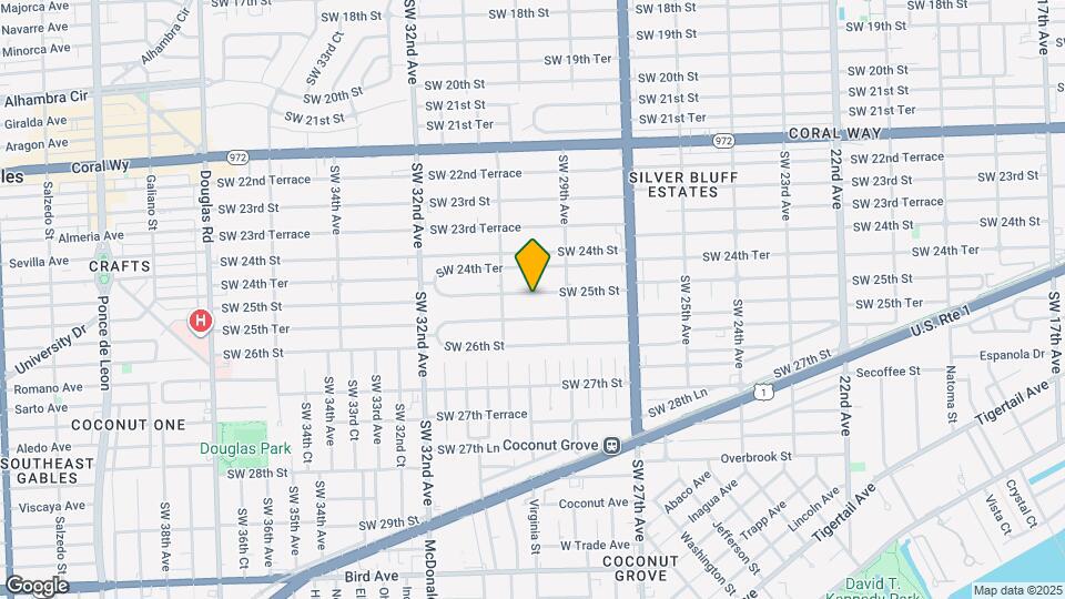 2982 SW 25th St, Unit #2 Map and Location Details