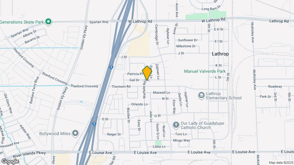 15732 Warfield Rd Mapa y Detalles de la Ubicación