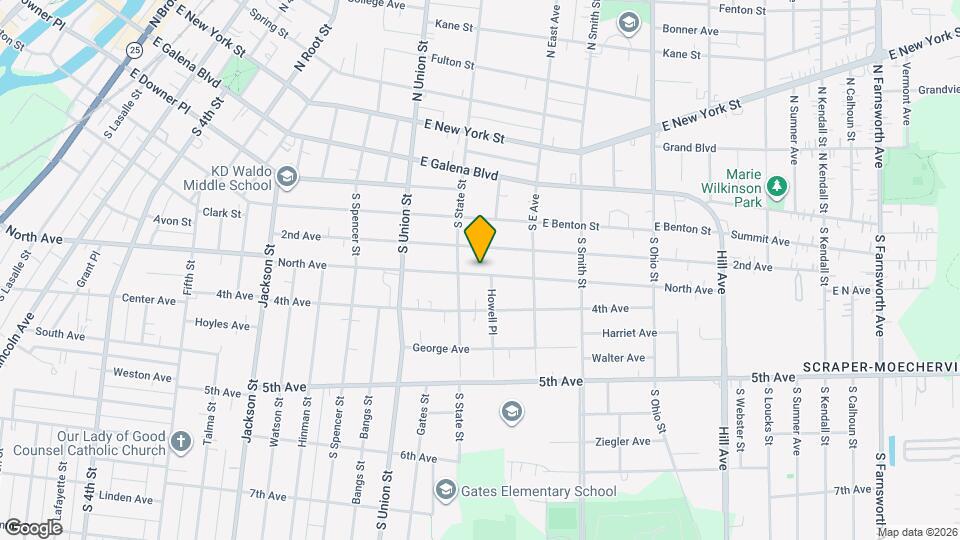 754 North Ave Mapa y Detalles de la Ubicación