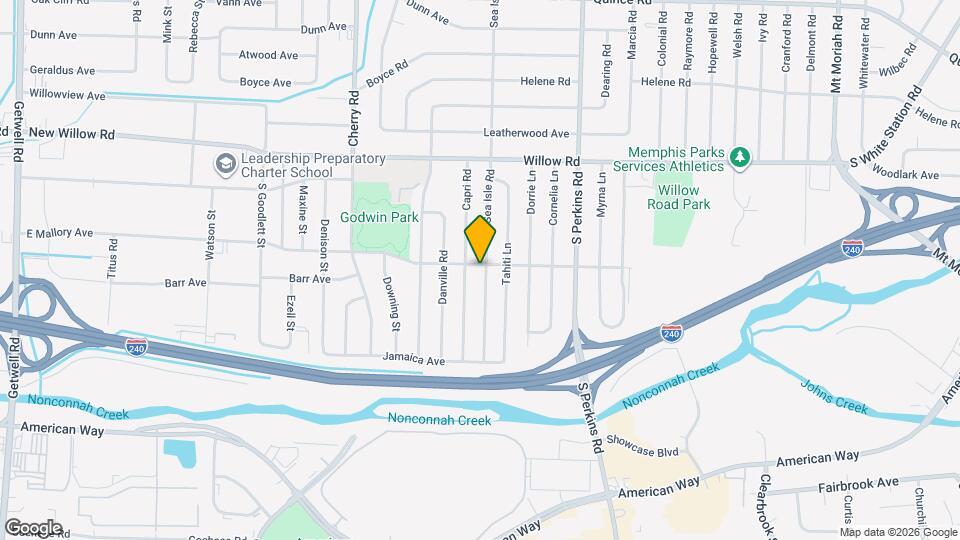 4523 E Mallory Ave Map and Location Details