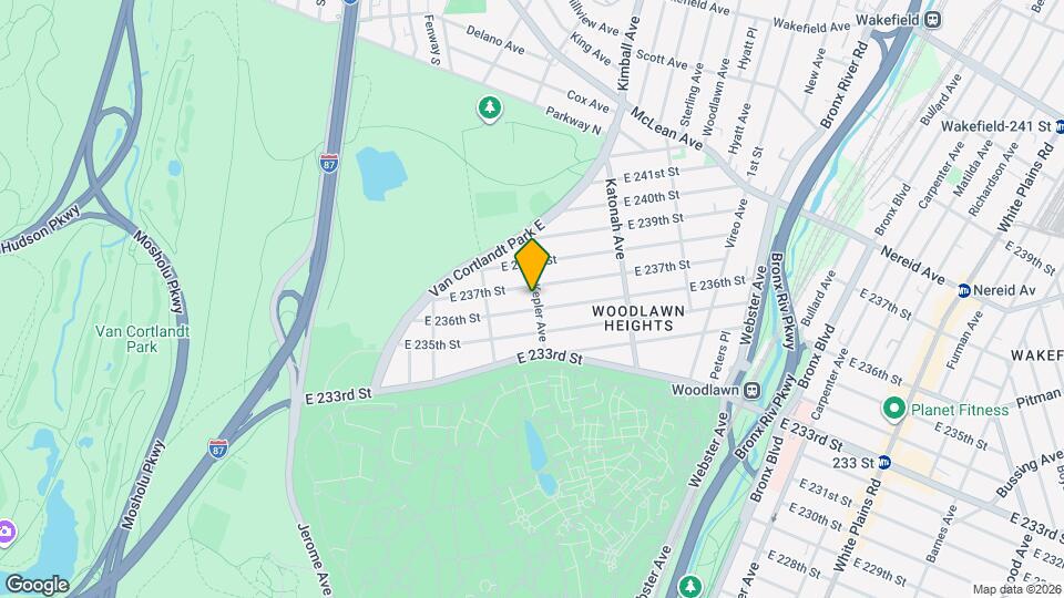 4299 Kepler Ave Map and Location Details