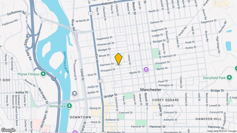 560 Pine St Mapa y Detalles de la Ubicación