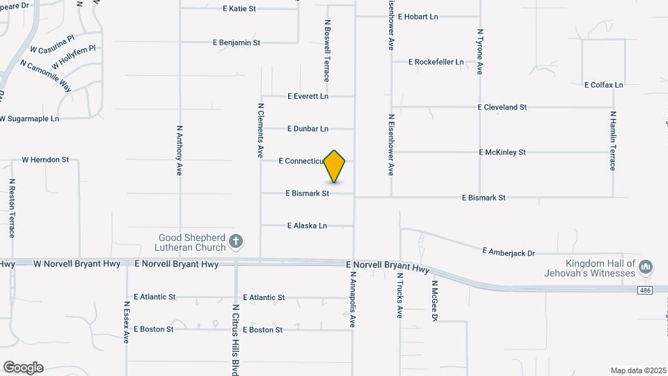 781 E Bismark St Map and Location Details